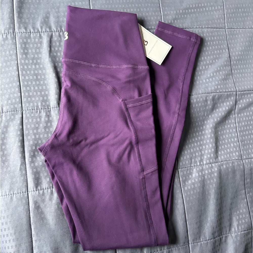 BuffBunny Luna Leggings - blackberry